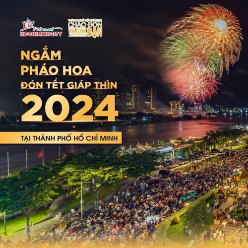 Thành Phố Hồ Chí Minh: 11 Điểm Bắn Pháo Hoa Dịp Tết Nguyên Đán 2024